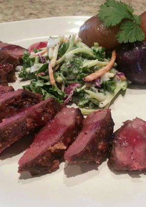 A picture of Pan Seared Duck Breast.