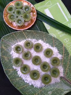 Foto resep Kue Lumpang Pandan Khas Palembang