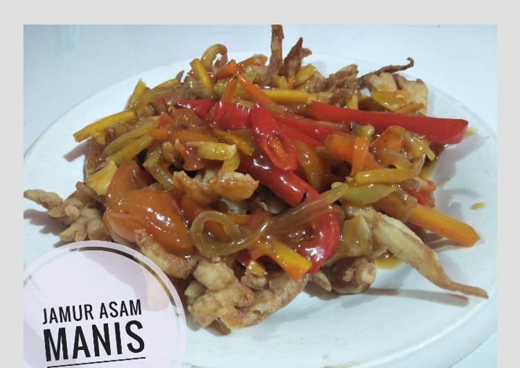 Jamur chrispy asam manis