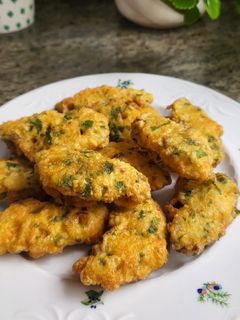 Una foto de Tortitas de bacalao