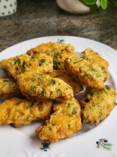 Una foto de Tortitas de bacalao