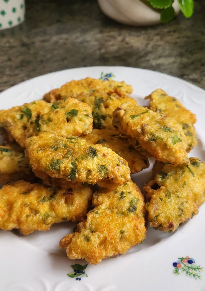 Una foto de Tortitas de bacalao