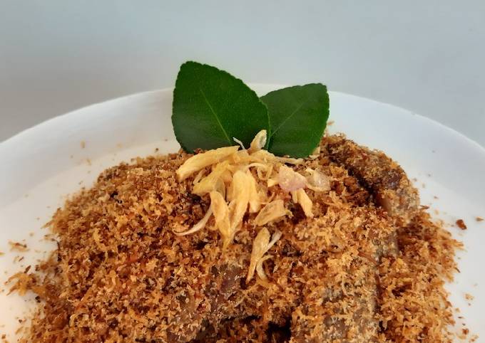 Ternyata ini loh! Resep enak buat Serundeng daging dijamin enak