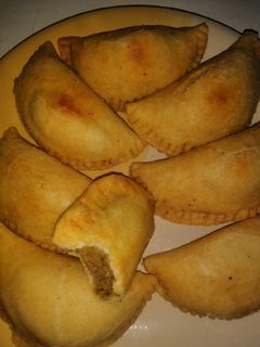 Semolina meatpie ainihin hoton girkin