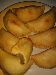 Semolina meatpie ainihin hoton girkin