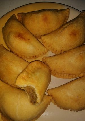 Semolina meatpie ainihin hoton girkin
