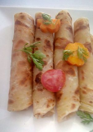A picture of Swahili chapatis.