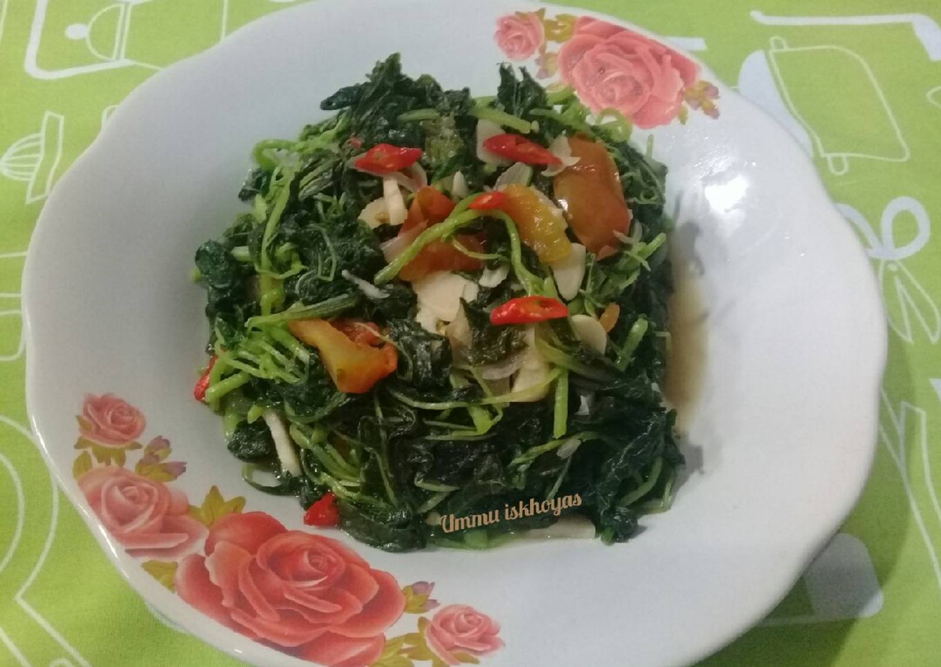 Bayam panggang