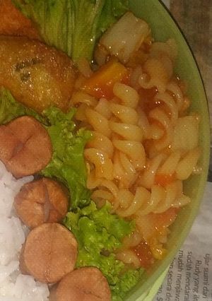 Foto resep Makaroni pecay saus