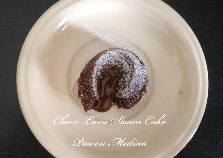 Bagaimana Membuat Choco Lava Steam Cake, Sempurna