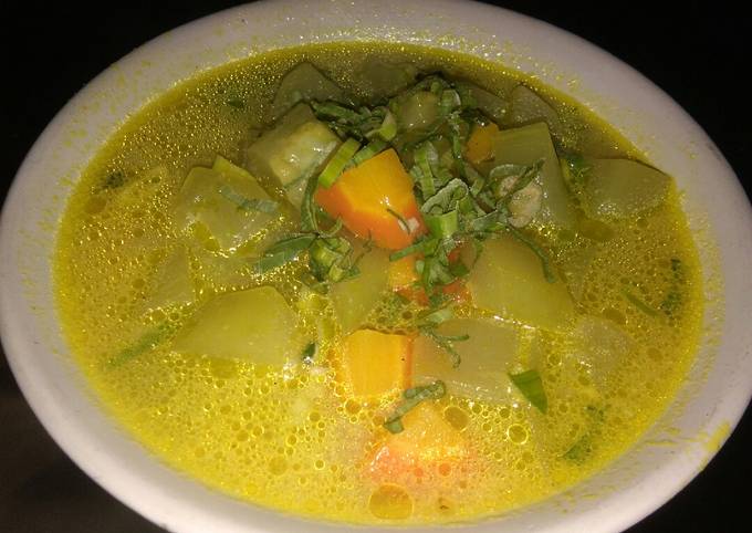 Anti Ribet, Bikin Sayur labu parang kuah susu Untuk Pemula