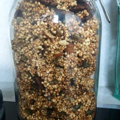 A picture of Granola - can be vegan.