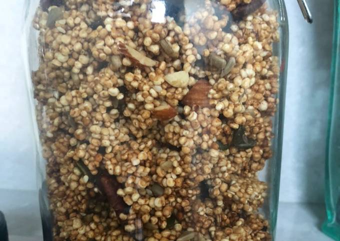 Easiest Way to Make Homemade Ashura Granola - can be vegan