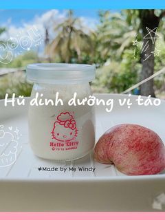 Hình của món Hũ dinh dưỡng vị Táo 🍎.