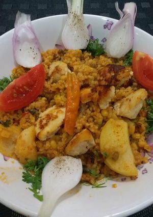 A picture of Vitamin Khichadi.