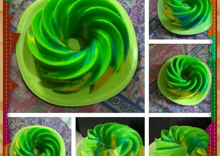 Bahan mengolah Bolu kukus ijo royo royo nan lembut, Lezat Sekali
