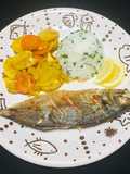 Pescado  al Horno con Papas y Zanahoria!🐟🥕 🧅🍽
