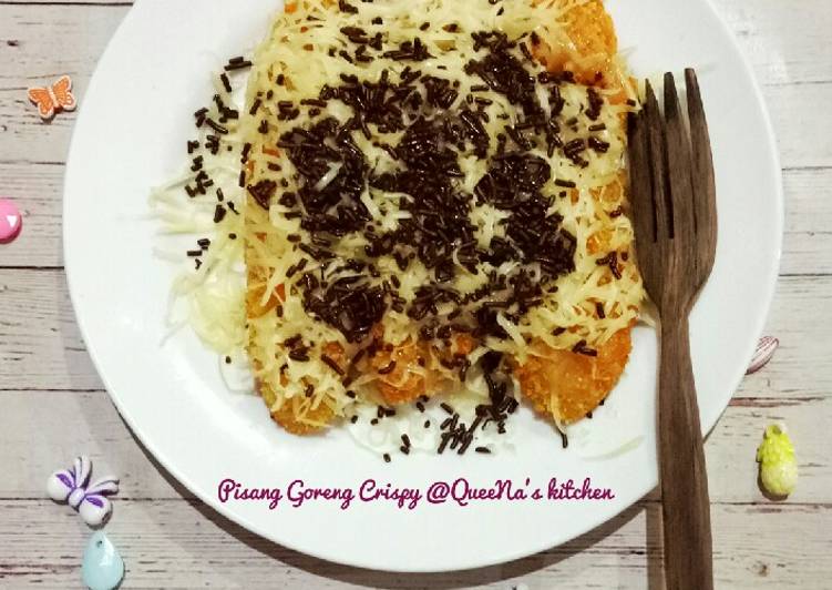 Pisang Goreng Crispy Coklat Keju #kamismanis