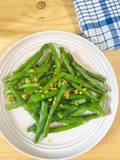 Foto resep Oseng buncis bawang putih ala Hotel