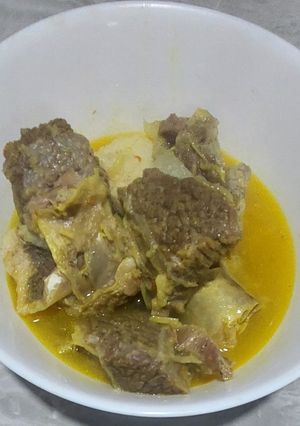 Foto resep Iga masak goreng asem