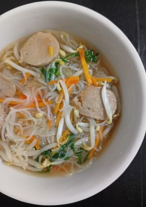 Foto resep 871) Bihun Kuah Simple