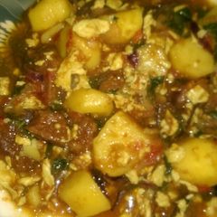 A picture of Potato porridge.
