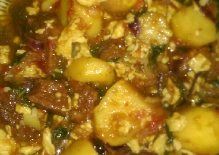 Recipe of Any-night-of-the-week Potato porridge