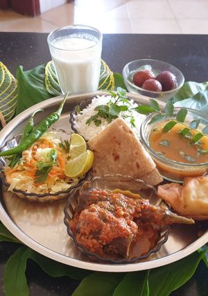 A picture of Indianmeal#presentationphotographychallenge.