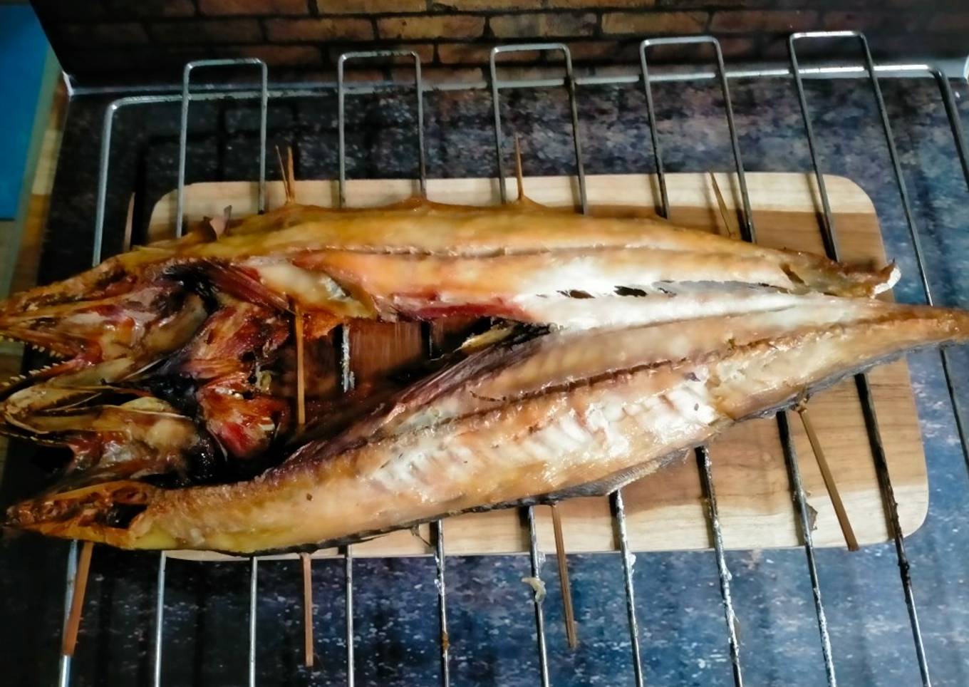 Ikan Tenggiri Asap Homemade