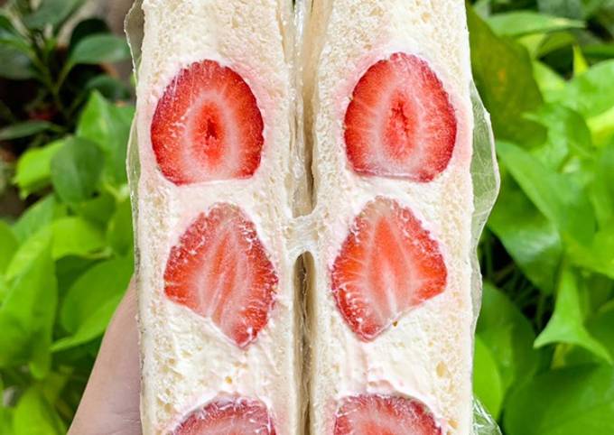 Cara bikin Sando : Japanese fruit sandwich / Cara bikin Sando : Japanese fruit sandwich /