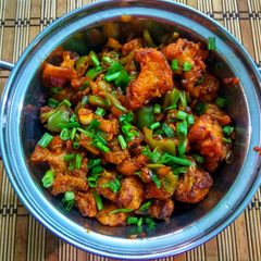 A picture of Restaurant Style Gobi Manchurian.