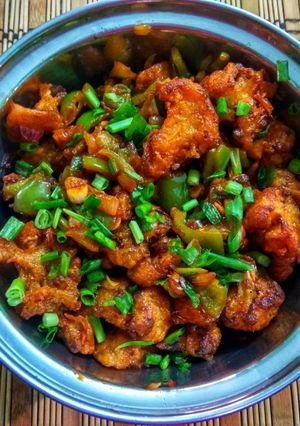 A picture of Restaurant Style Gobi Manchurian.