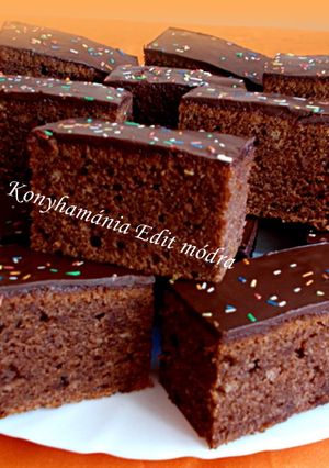Pihe-puha mézeskalács szelet recept fotója