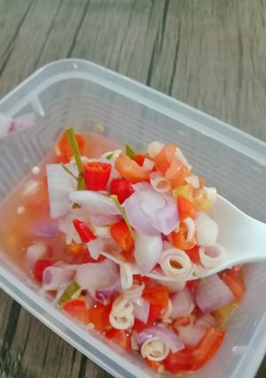 Foto resep Sambal Dabu Dabu tanpa Minyak