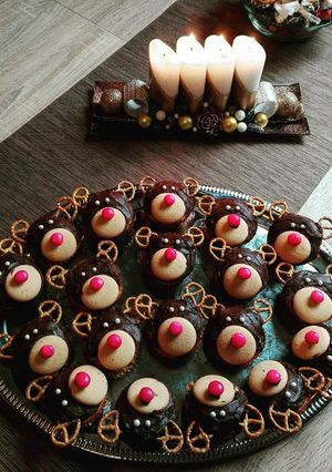 Rénszarvas muffin recept fotója
