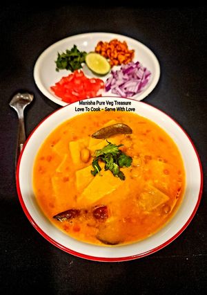 A picture of Dal Dhokli - Gujarati Cuisine - One Pot Meal.