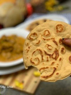 Whole wheat flatbread ainihin hoton girkin