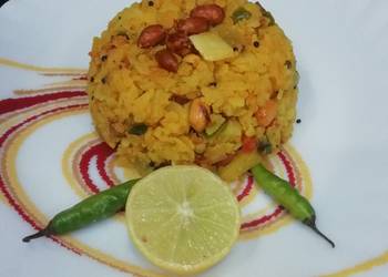 Easy Making Recipe Veg Poha Upma Most Delicious Easy Making Recipe Veg Poha Upma Most Delicious