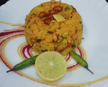 New Recipe Veg Poha Upma Delicious Perfect