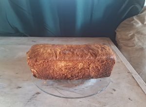 Una foto de Budín esponjoso de requesón y leche condensada, margarina