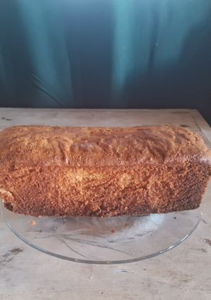 Una foto de Budín esponjoso de requesón y leche condensada, margarina