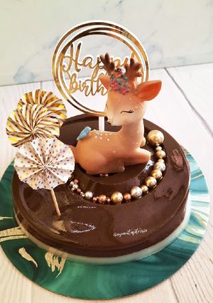 Foto resep Pudding Coklat Vanilla