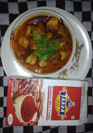 A picture of Rajasthani gatte.