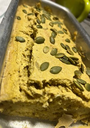 Una foto de Pan de Plátano Verde keto