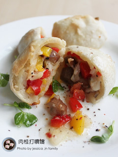 【肉桂打噴嚏】義式迷你pizza烤餅 的食譜成品照片
