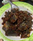 ปลาหมอผัดพริก