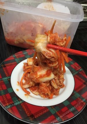 Foto resep Homemade kimchi noona dotz