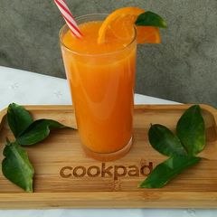 A picture of Orange Pulpy🍊🍹😋.