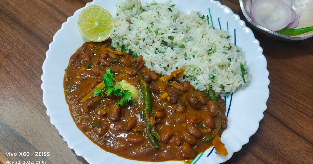 Restaurant Style Rajma Masala with Jeera Rice Recipe by Sandeep’s Food