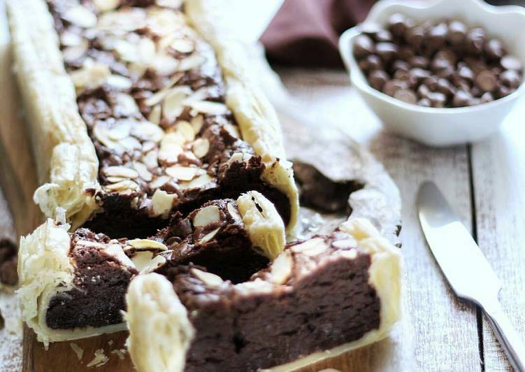 Pastry coklat almond homemade#branibaking😍